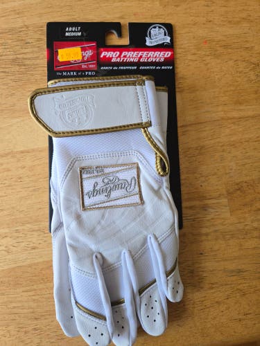 Medium Rawlings Batting Gloves (New)