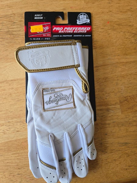 Medium Rawlings Batting Gloves (New)