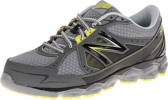 New Balance M750 M750GL3 Sneaker Men's 14 Gray Lime Lace Up Running Shoes DDK264