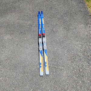 Used Kid's Atomic 130 cm TouringCross TX5 Skis With Bindings