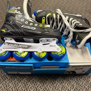 Bauer XR Size 8 Regular Width Roller Hockey Skate