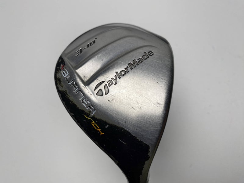 TaylorMade Burner Superlaunch 3 Hybrid 18* REAX 60g Senior Graphite Mens RH
