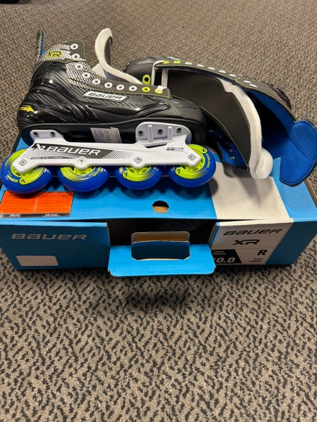 Bauer XR Size 10 Regular Width Roller Hockey Skates