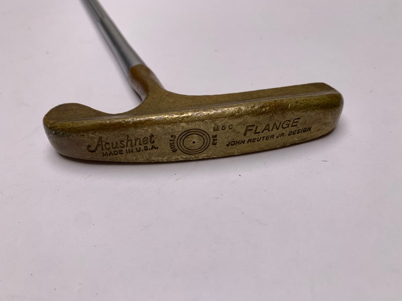 Acushnet Bullseye Flange John Reuter Jr Putter 34" Mens RH