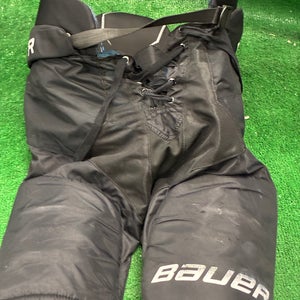 Black Intermediate Large Bauer Bauer x Hockey Pants (Used)