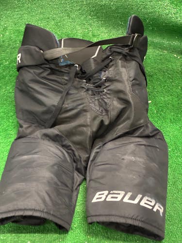 Black Intermediate Large Bauer Bauer x Hockey Pants (Used)