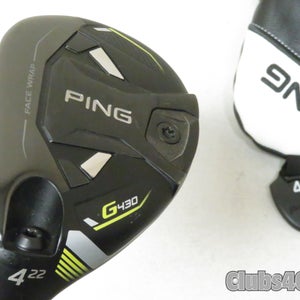 PING G430 Hybrid 22  4H Alta CB 70 Black Stiff Flex +Cover  LEFT LH  MINT