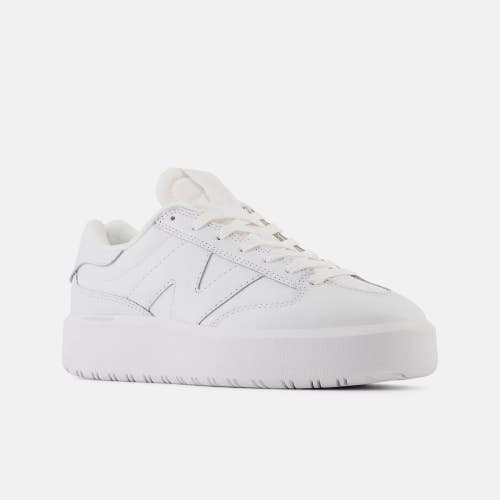New Balance CT302 CT302CLA Sneaker Men's 6.5 White Leather Platform Shoes DDK274