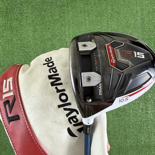 TaylorMade R15 Driver 10.5 Grafalloy ProLaunch Blue 45g Regular Flex Left Handed