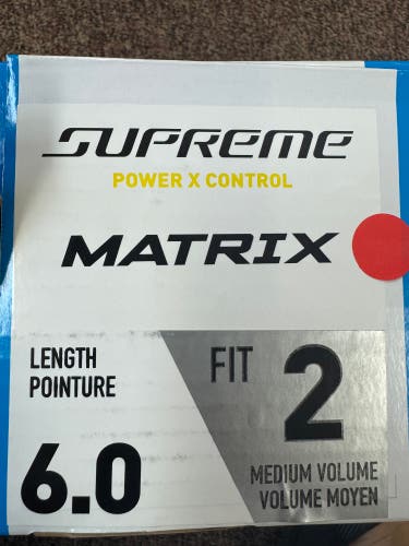 Bauer Supreme Matrix Size 6 Fit 2 Skates