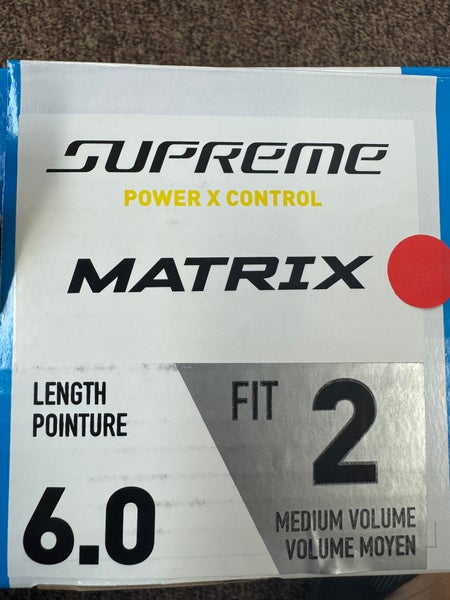Bauer Supreme Matrix Size 6 Fit 2 Skates