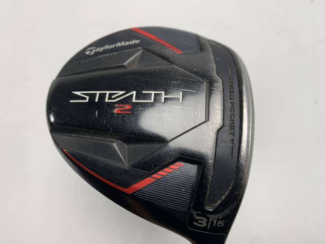 TaylorMade Stealth 2 3 Fairway 15* HZRDUS 6.5 Gen 4 Dual Torsional XStiff RH