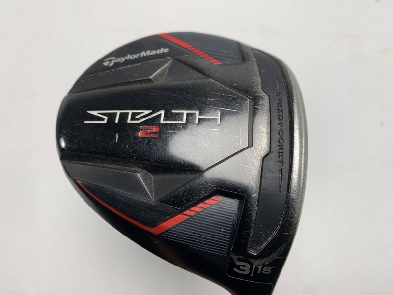 TaylorMade Stealth 2 3 Fairway 15* HZRDUS 6.5 Gen 4 Dual Torsional XStiff RH