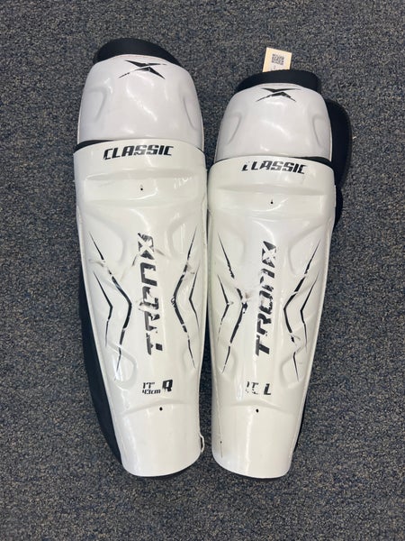 Senior Tron Shin Pads 17" (Used)