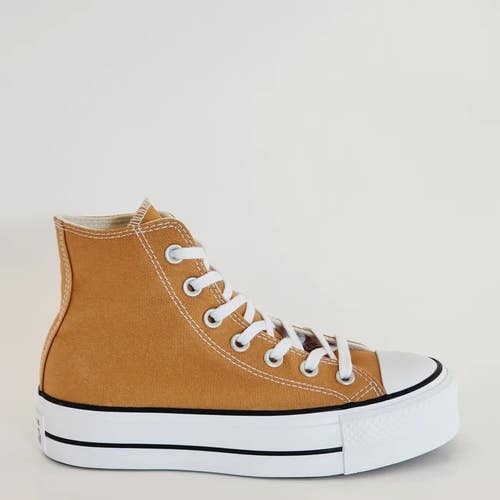 Converse CTAS Lift Hi A11537F Sneaker Women's US 10 Brown Platform Shoes DDK301