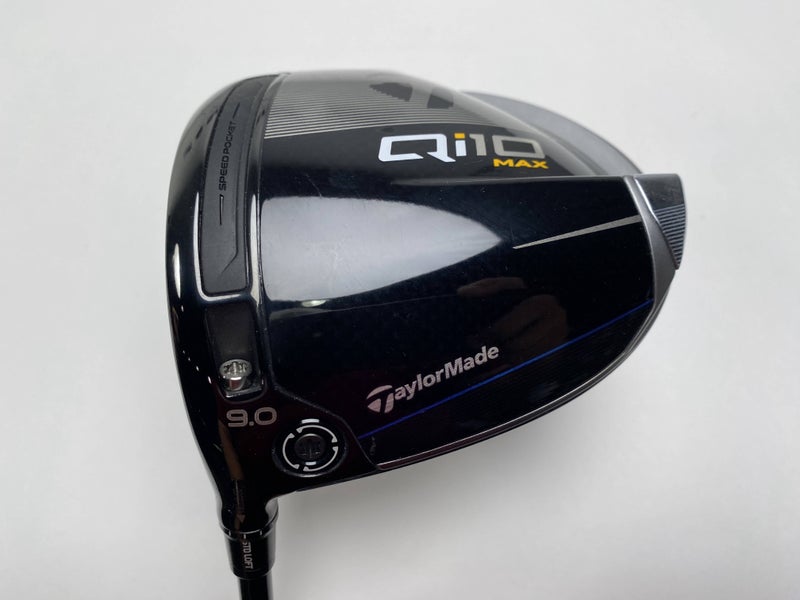 TaylorMade Qi10 MAX Driver 9* Tensei Blue AV Series Xlink Tech 65g Stiff LH