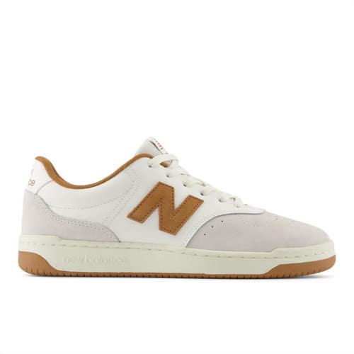 New Balance BB80 BB80WB1 Sneakers Men's US 12 White Brown Lifestyle Shoes DDK328