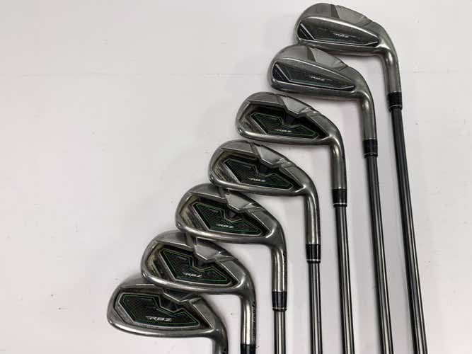 TaylorMade RocketBallz Iron Set 4-9+GW 65g Regular Graphite Mens RH - NO PW