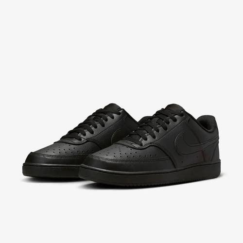 Nike Court Vision Low Next Nature DH2987-002 Men's 10 Black Casual Shoes DDK268