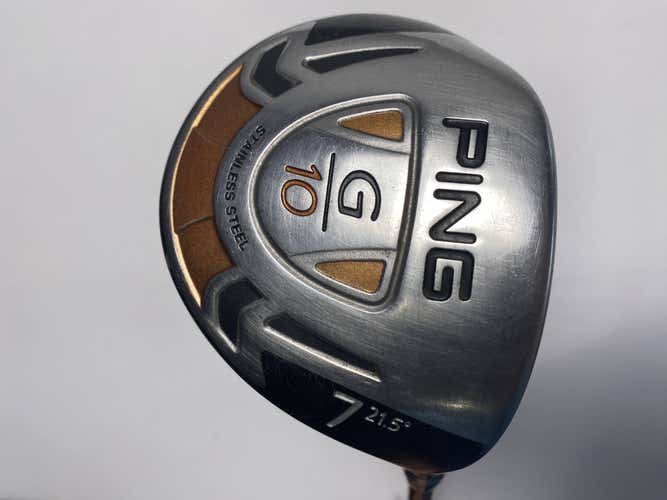 Ping G10 7 Fairway Wood 21.5* TFC 129 F Regular Graphite Mens RH