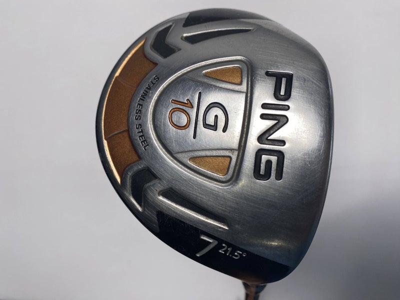 Ping G10 7 Fairway Wood 21.5* TFC 129 F Regular Graphite Mens RH