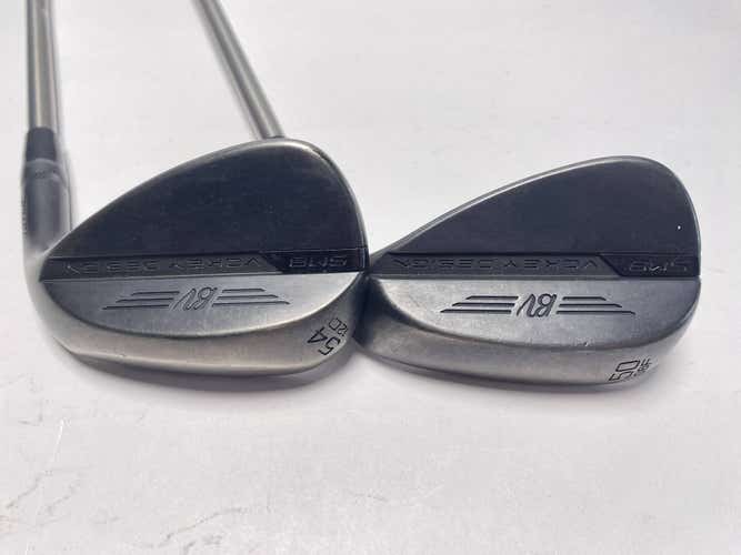 Titleist Vokey SM8 Jet Black Wedge Set 50* 8 | 54* 12 Accra Mens RH - +.75"