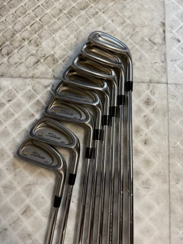 Titleist DCI 981 USED Men's RH Iron set 3I-PW Stiff Flex Steel Shaft