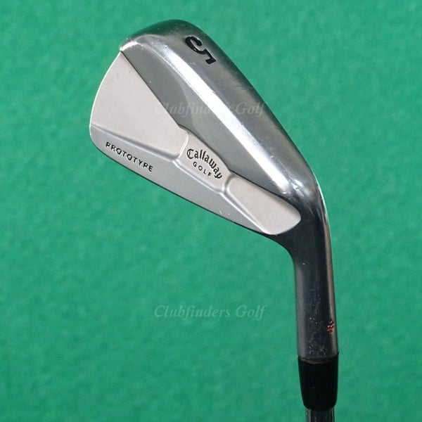 Callaway Prototype Forged Single 5 Iron Tour Issue Dynamic Gold S400 Steel Stiff