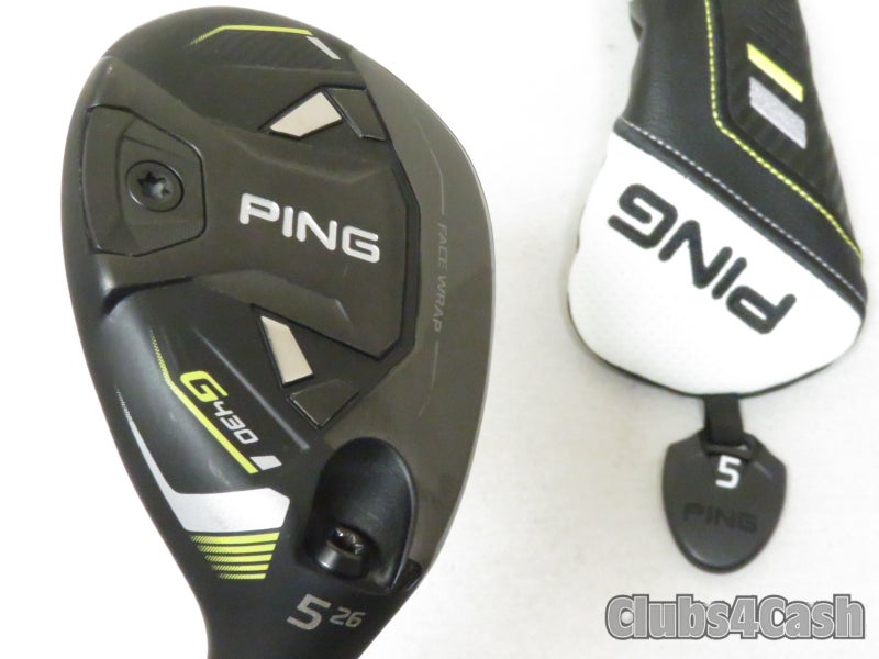 PING G430 Hybrid 26°  5H Alta CB 70 Black Regular Flex +Cover .. MINT