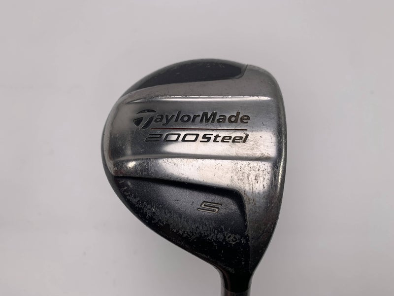 TaylorMade 200 Steel 5 Fairway Wood 18* Lite R-80 Regular Graphite Mens RH