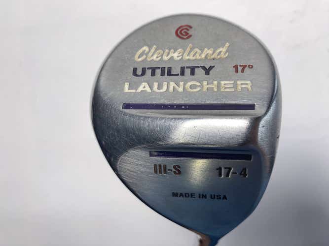 Cleveland Launcher Fairway Wood 17* HET Stiff Graphite Mens RH