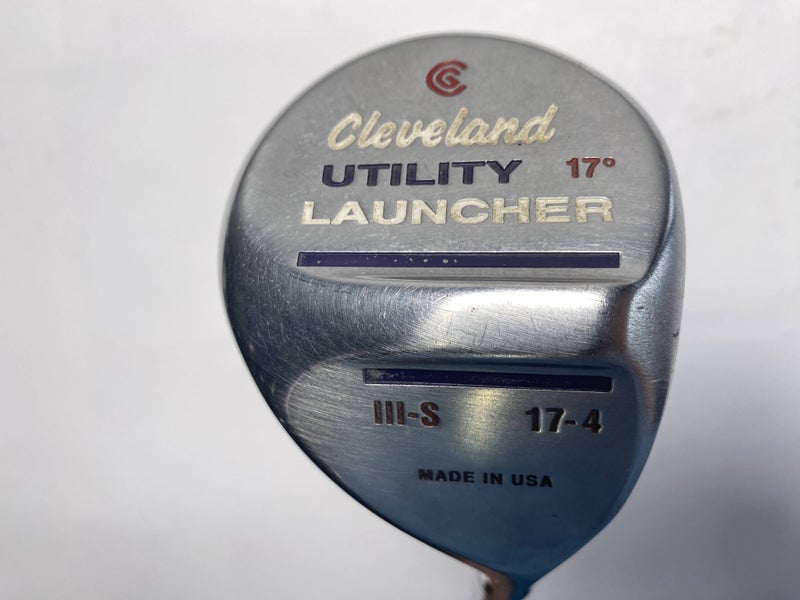 Cleveland Launcher Fairway Wood 17* HET Stiff Graphite Mens RH