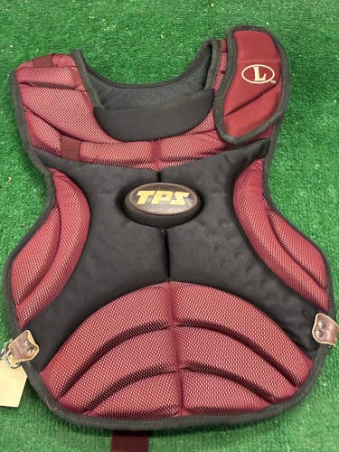 Red Adult Louisville Slugger Catcher's Chest Protector (Used)