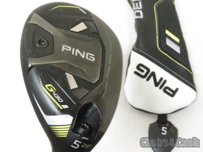 PING G430 Hybrid 26 5H Alta CB 70 Black Regular Flex +Cover