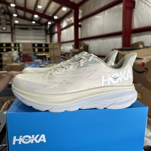 Hoka One One Clifton 9 1127895/OKB Men's Oat Milk Barley Running Shoes FL3828
