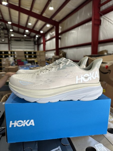 Hoka One One Clifton 9 1127895/OKB Men's Oat Milk Barley Running Shoes FL3828