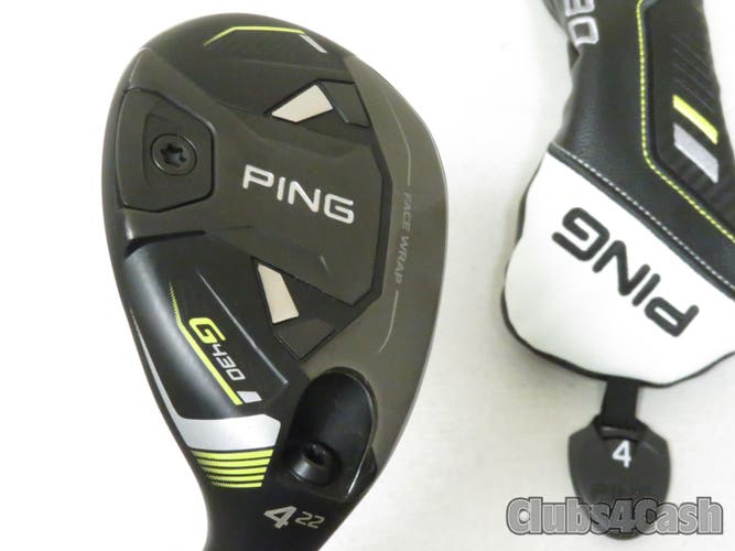 PING G430 Hybrid 22  4H Alta CB 70 Black SR-Flex +Cover .. SENIOR    NICE