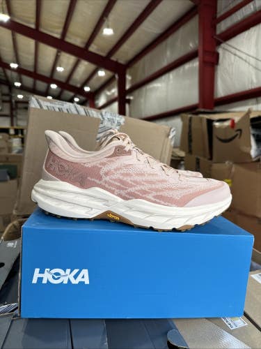 Hoka One One Speedgoat 5 1123158/CRMS Women's Pink Trail Running Shoes FL3826