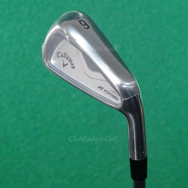 NEW Callaway X Forged Max Single 6 Iron Dynamic Gold MID 10 R300 Steel Regular