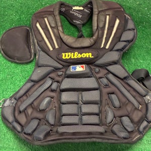 Black Adult Wilson Catcher's Chest Protector (Used)