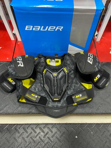 Used Bauer Supreme M3 Int L Shoulder Pads