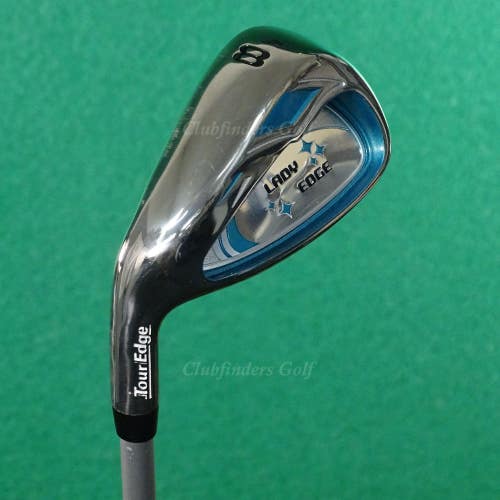 LH Lady Tour Edge Lady Edge Single 8 Iron Factory Graphite Ladies