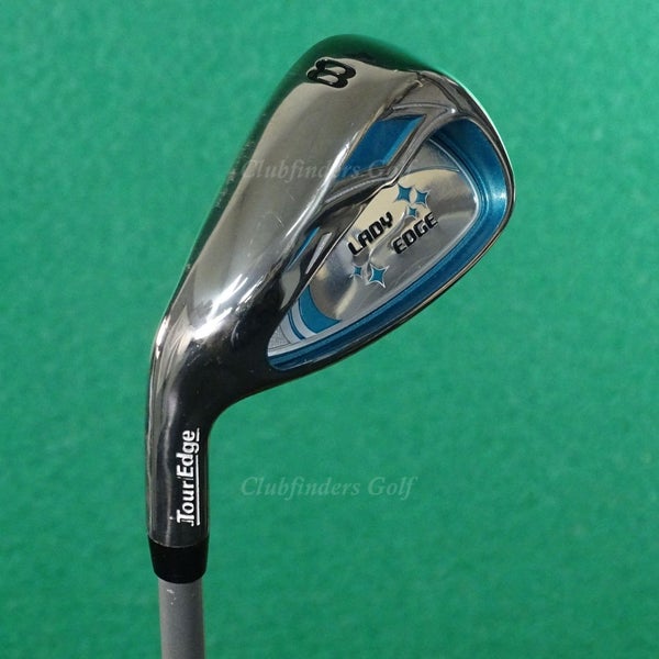 LH Lady Tour Edge Lady Edge Single 8 Iron Factory Graphite Ladies