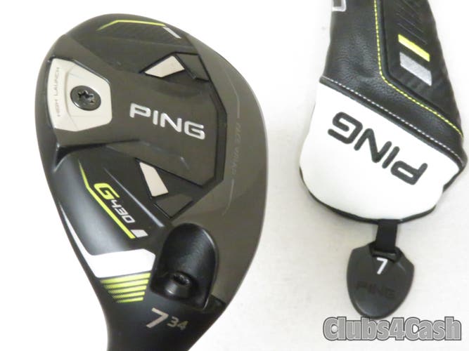 PING G430 HL Hybrid 34  7H High Launch Alta CB 70 Black Regular +Cover MINT