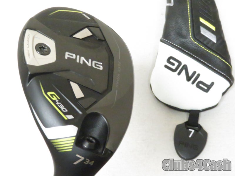 PING G430 HL Hybrid 34  7H High Launch Alta CB 70 Black Regular +Cover MINT