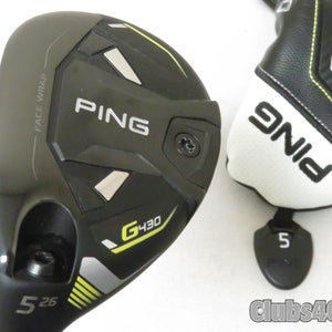 PING G430 Hybrid 26  5H Alta CB 70 Slate Stiff Flex +Cover .. LEFT LH  MINT