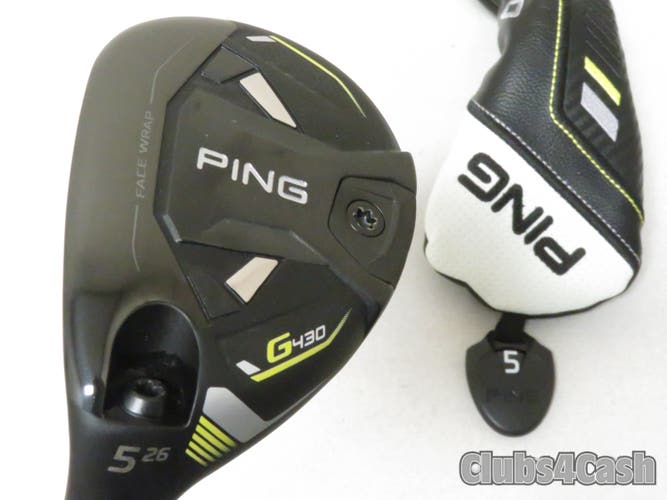 PING G430 Hybrid 26  5H Alta CB 70 Slate Stiff Flex +Cover .. LEFT LH  MINT