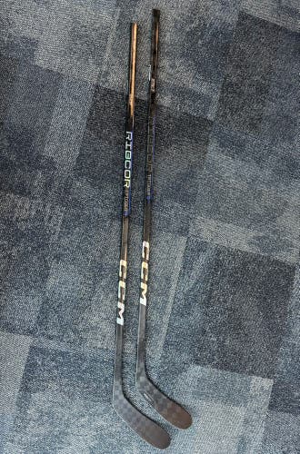 Senior CCM RibCor Trigger 9 Pro Left Hand Hockey Stick P28 (3 Pack)