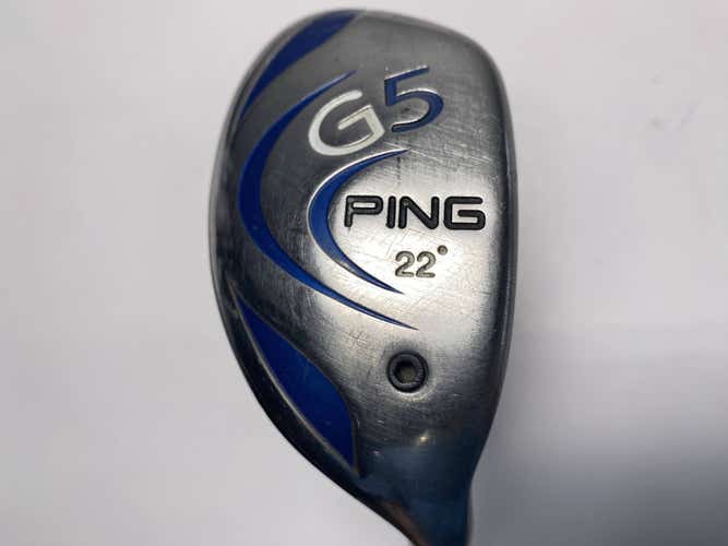 Ping G5 4 Hybrid 22* Grafalloy ProLaunch Blue Regular Graphite Mens RH