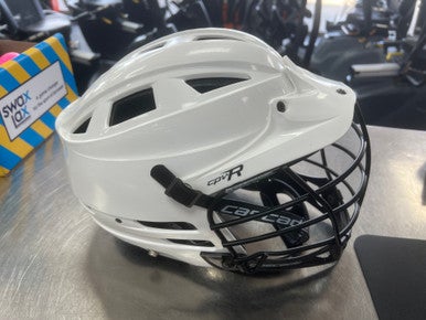 Used Cascade CPV-R Lacrosse Helmet White M/L 11497-S000150620